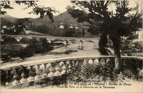 Vue prise de l`Hopital - Vallee du Doux, pont de Tain et la Galerie de -364876