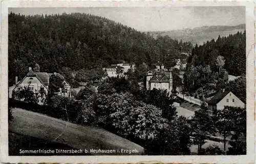 Sommerfrische Dittersbach b. Neuhausen/Erzgeb. -385216