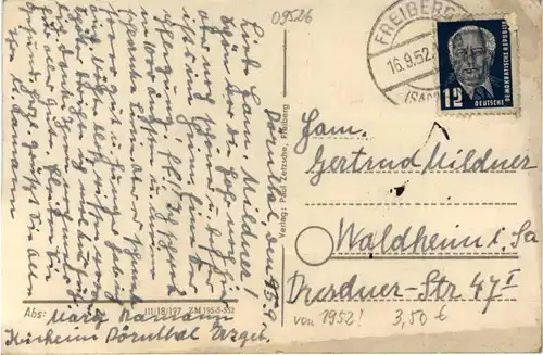 Kurheim Dörnthal Erzgeb. -386864