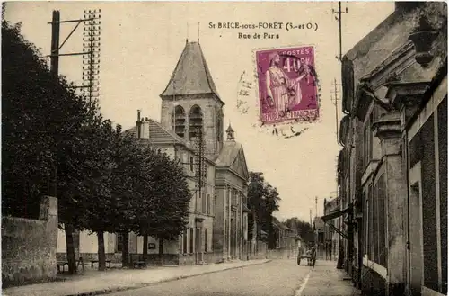 St. Brice sous Foret - Rue de Paris -101956