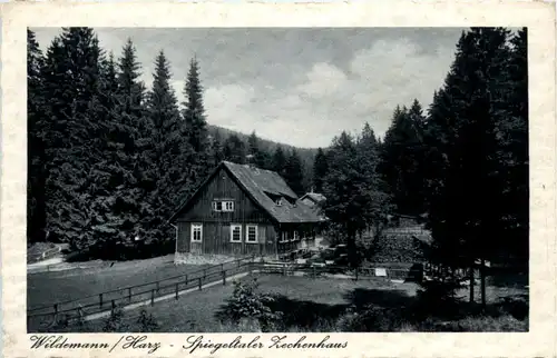 Wildemann/Harz, Spiegelthaler Zechenhaus -385954