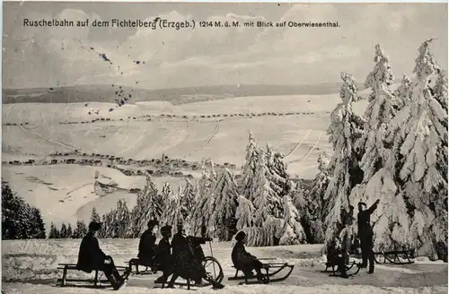 Oberwiesenthal, auf dem Fichtelberg -386380