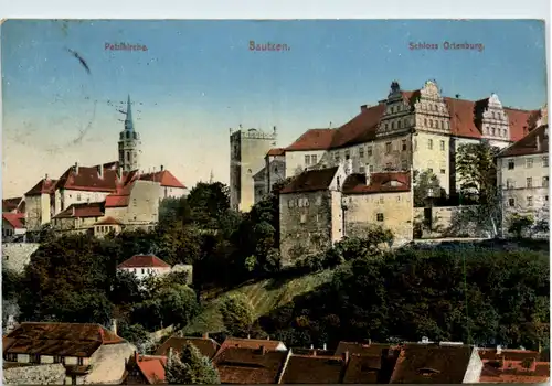 Bautzen, Petrikirche u. Schloss Ortenburg -387118