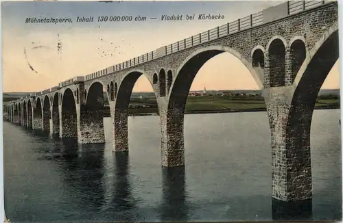 Möhnetalsperre - Viadukt bei Körbecke -385930