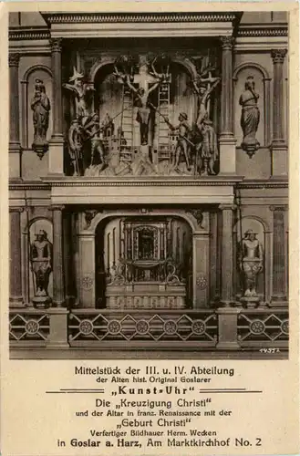 Goslar, Goslarer Kunst-Uhr -385990