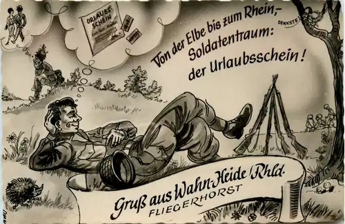 Gruss aus Wahn-Heide, Fliegerhorst -385722