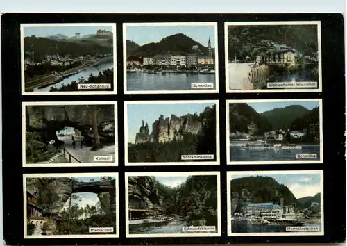 Bad Schandau und Umgebung, div. Bilder -385656