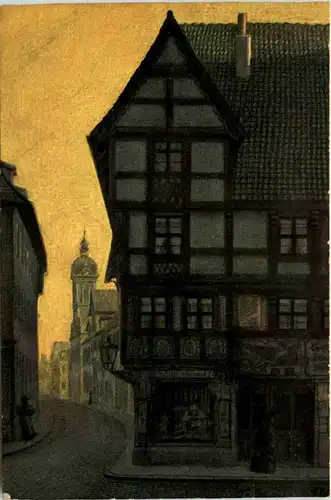 Göttingen, Künstlerkarte , Quentinsche Eck -386210