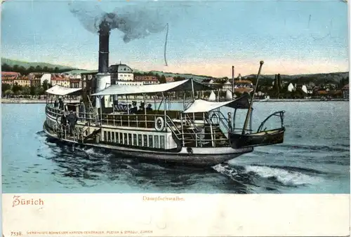 Zürich - Dampfschwalbe -102270