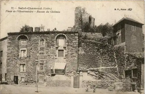 Saint-Chamond, Ruines du Cahteau -365496