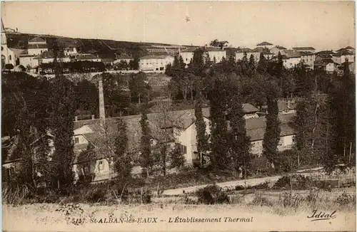 St-Alban-les Eaux, LÈtablissement Thermal -365576