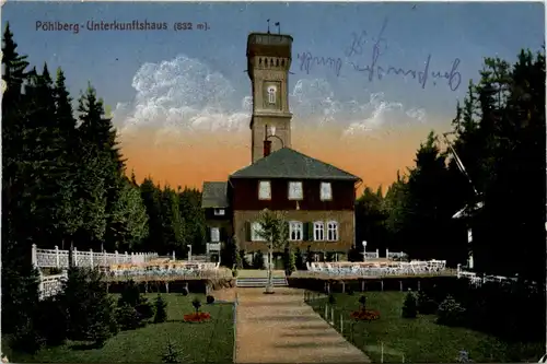 Annaberg-Buchholz, Pöhlberg Unterkunftshaus -386474