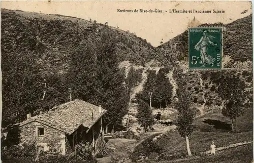 Environs de Rive-de-Gier, L`hermite et làncienne Scierie -365596