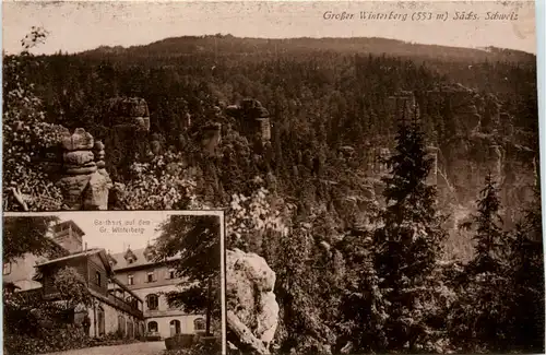 Grosser Winterberg, Sächs. Schweiz -386574