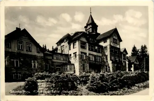 Schierke, FDGB-Ferienheim Einheit -386222