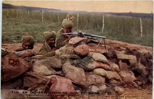 India Hotchkiss Gun at Work -97332