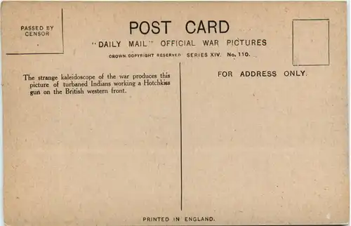 India Hotchkiss Gun at Work -97332