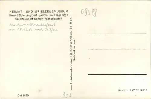 Kurort Seiffen, Heimat- und Spielzeugmuseum -386610