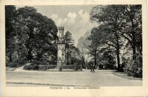 Freiberg, Schweden-Denkmal -386710