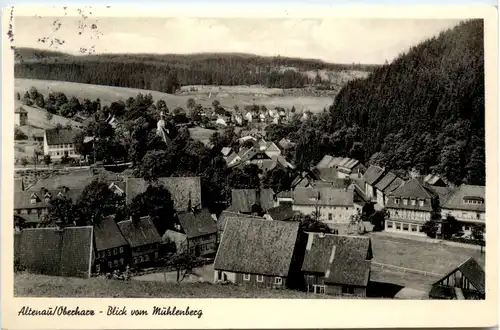 Altenau Oberharz, Blick vom Mühlenberg -384952