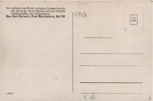 Schindelbachmühle i. Erzgeb., Marienberg -386910