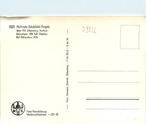 Pfaffroda/Schönfeld -386638