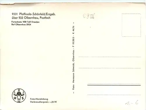 Pfaffroda/Schönfeld -386636