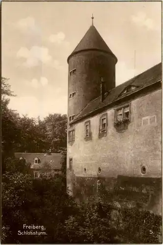 Freiberg, Schlossturm -386738