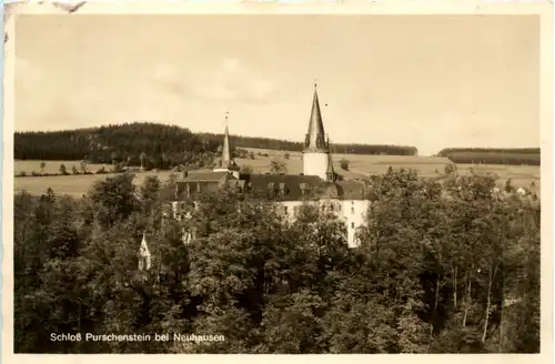 Neuhausen/Erzgeb., mit Schloss Purschenstein -385192