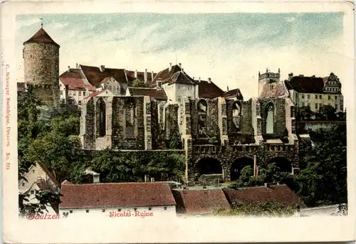 Bautzen, Nicolai-Ruine -387104