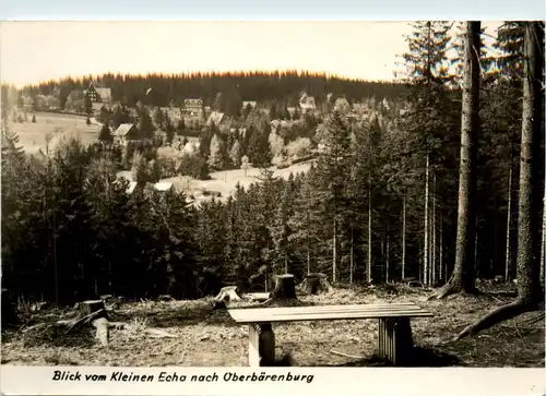 Blick auf Kleinen Echo nach Oberbärenburg -387614