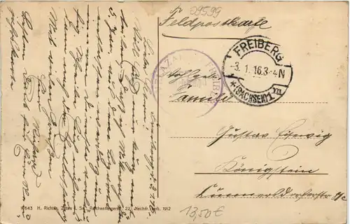 Freiberg, Jägerkaserne -386882