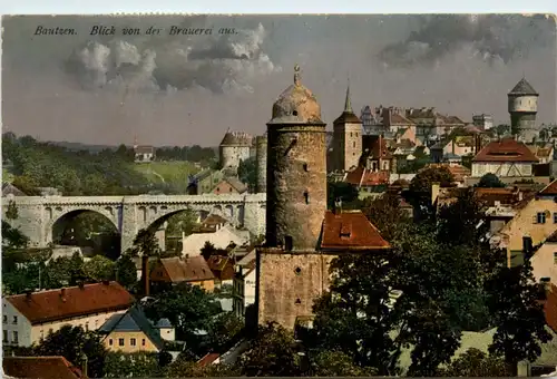 Bautzen, Blick von der Brauerei aus -387154