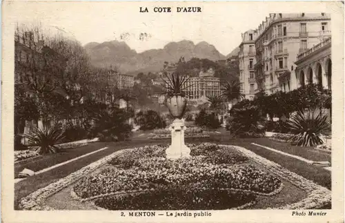 Menton, Le jardin public -366426