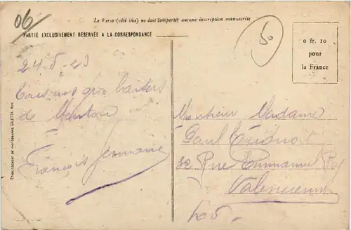 Menton, Vue prise de Garavan -366446