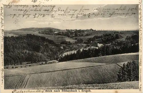 Blick nach Röthenbach i.Erzgeb. -387290