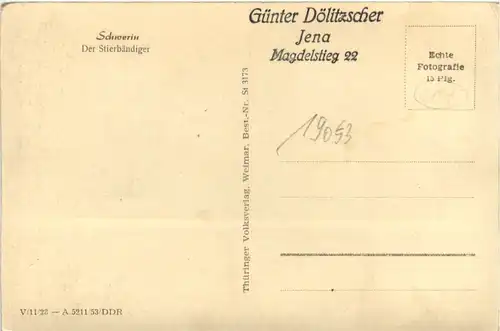 Schwerin, der Stierbändiger -388560