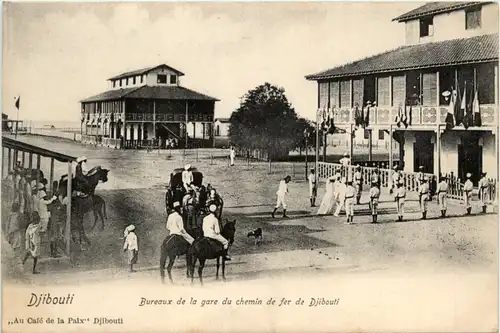 Djibouti - Bureaux de la Gare du chemin de fer -98134