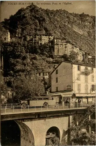 Touet-Sur-Var, Le nouveau Pont et lÈglise -366686