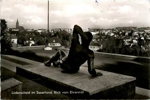 Lüdenscheid, Blick vom Ehrenmal -385712