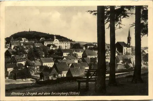 Altenberg i. Erzgeb., mit dem Geisingberg -387674