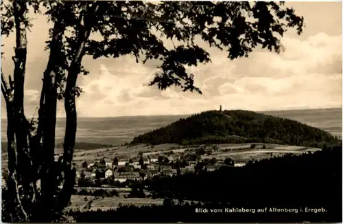 Blick vom Kahleberg auf Altenberg -387704