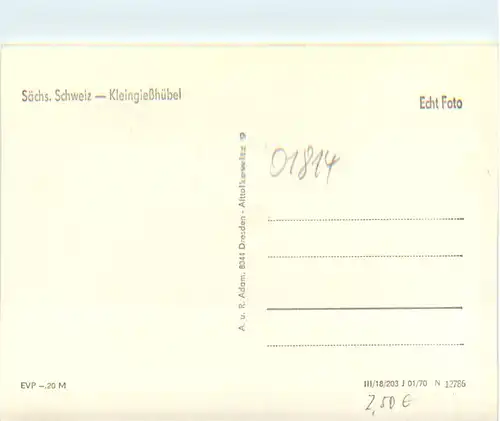 Kleingiesshübel, Sächs. Schweiz -388876
