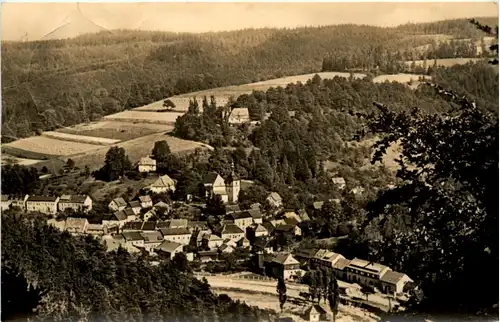 Bad Gottleuba, Blick zum Helleberg -388882