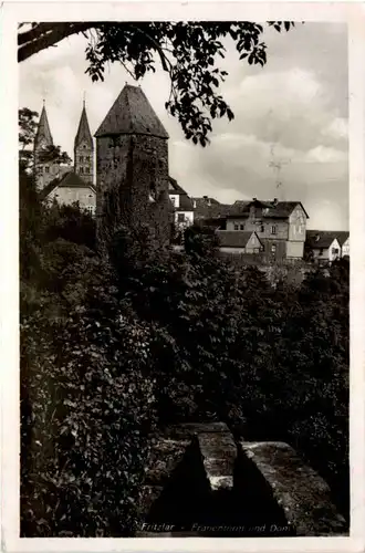 Fritzlar, Frauenturm und Dom -388306