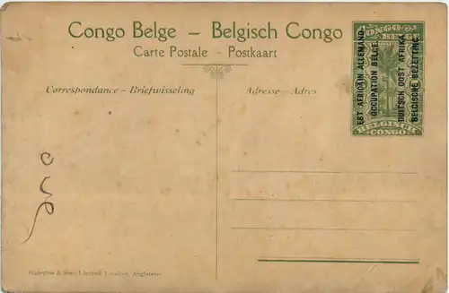 Deutsch Ost Afrika - Occupation Belge -98494