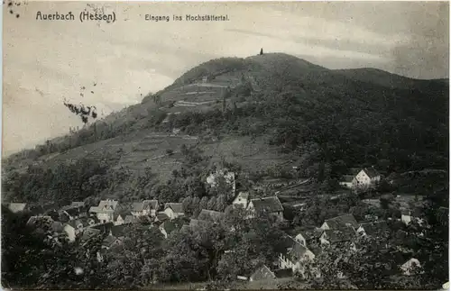 Auerbach Hessen, Eingang ins Hochstättertal -387910