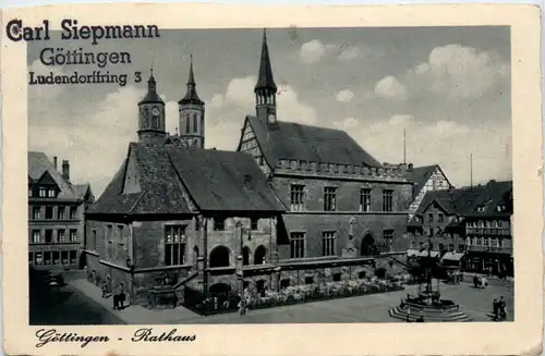 Göttingen, Rathaus -386192