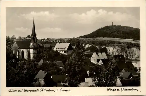 Altenberg i. Erzgeb., Pinge und Geisingberg -387650