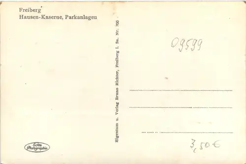 Freiberg, Hausen-Kaserne, Parkanlagen -386312